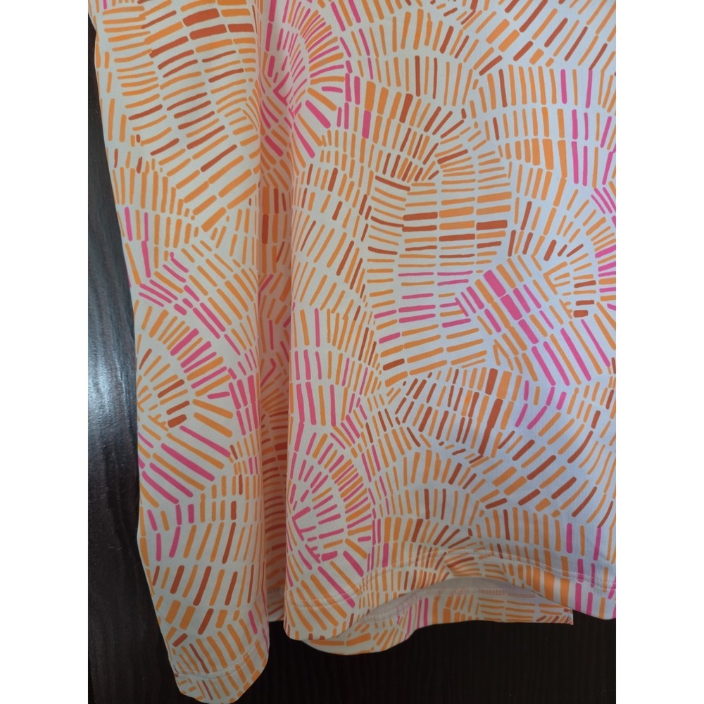 Nike Golf Dri-Fit Skort Women's Orange Pink Print Athletic Tennis Skirt XL EUC - Picture 5 of 8